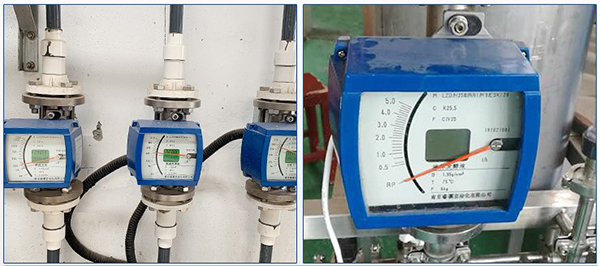 磁性浮子流量計現(xiàn)場安裝使用圖