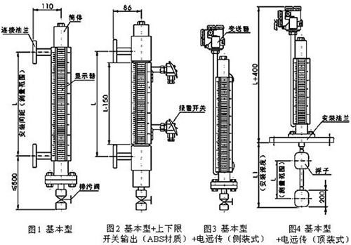 浮子液位計結(jié)構(gòu)特點圖