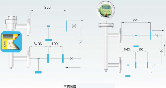 氧氣轉(zhuǎn)子流量計安裝要求圖二