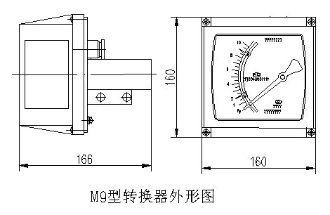 衛(wèi)生型金屬浮子流量計轉換器圖