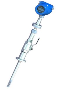 實驗室氣體質(zhì)量流量計插入型安裝結(jié)構(gòu)圖